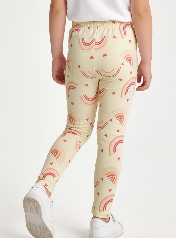 FAME FOREVER Girls Printed Leggings