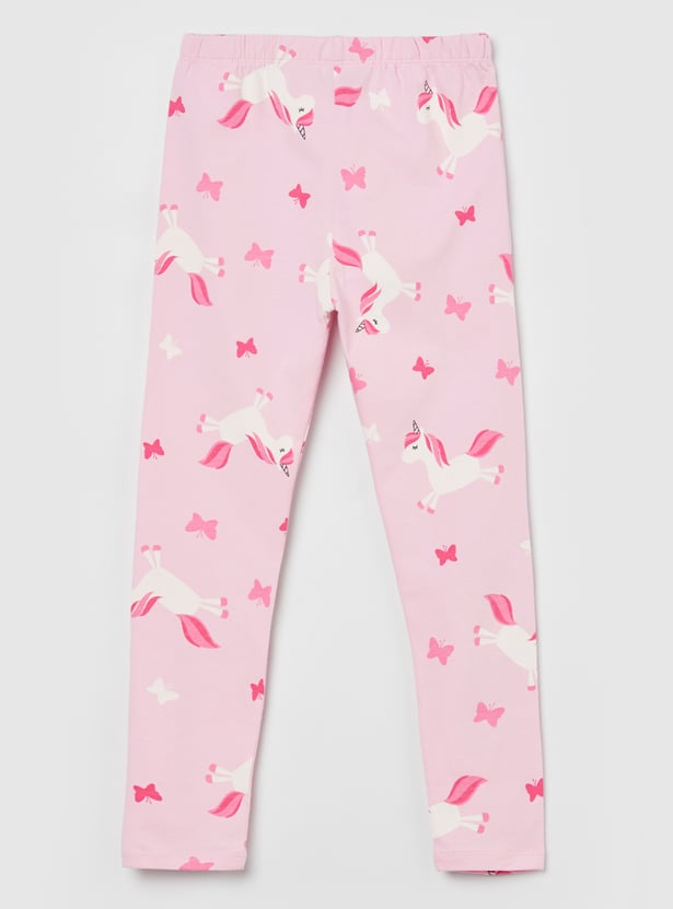 FAME FOREVER Girls Printed Leggings