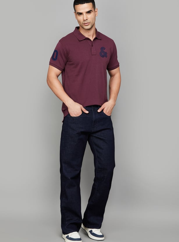JACK & JONES Dark Wash Cliff Jeans (Bootcut)