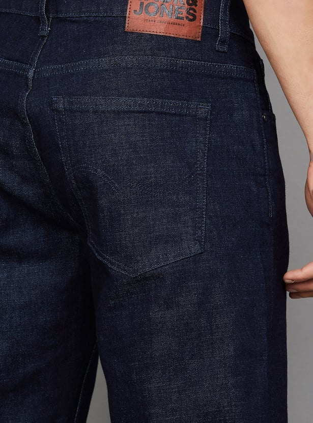 JACK & JONES Dark Wash Cliff Jeans (Bootcut)