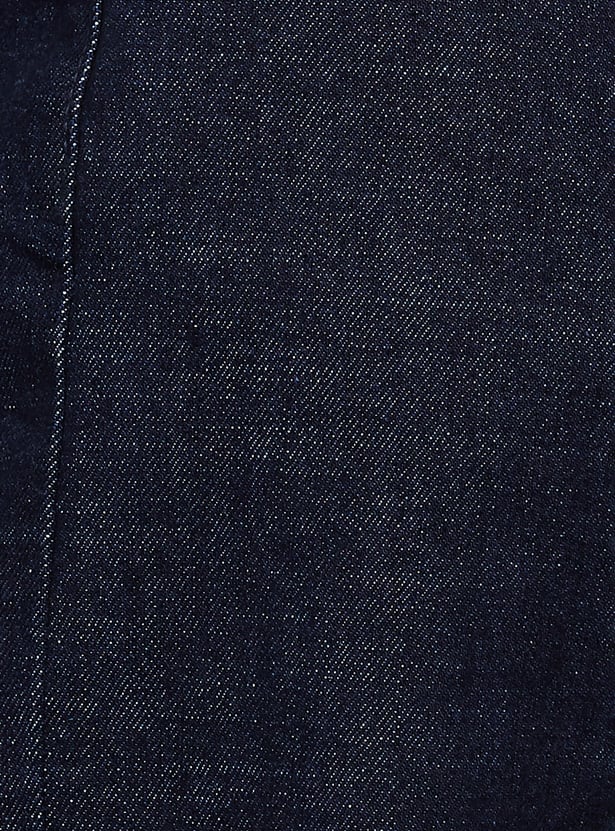 JACK & JONES Dark Wash Cliff Jeans (Bootcut)