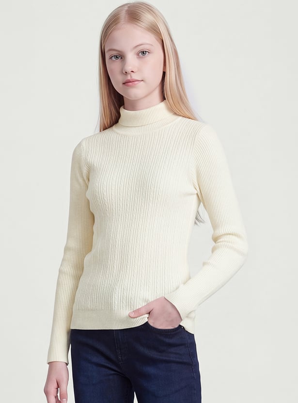 FAME FOREVER Girls Knitted Sweater