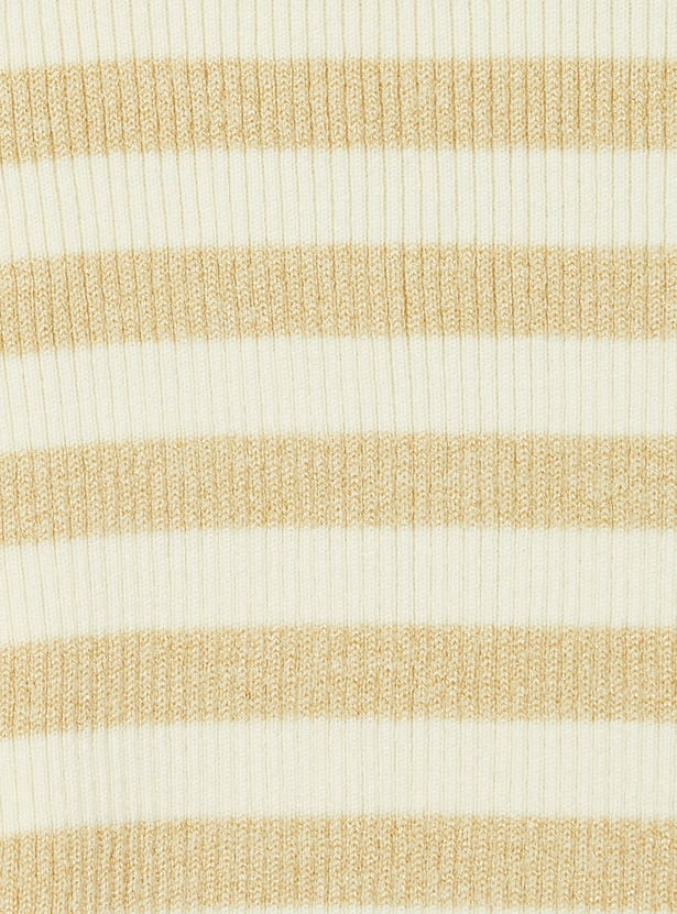 FAME FOREVER Girls Striped Sweater