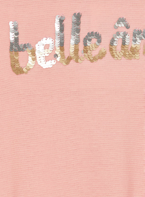 FAME FOREVER Girls Embellished T-shirt