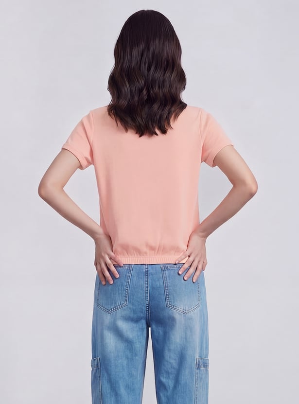 FAME FOREVER Girls Embellished T-shirt