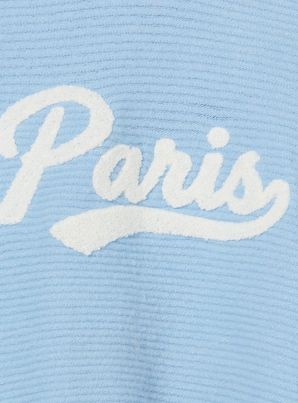 FAME FOREVER Girls Solid Sweater