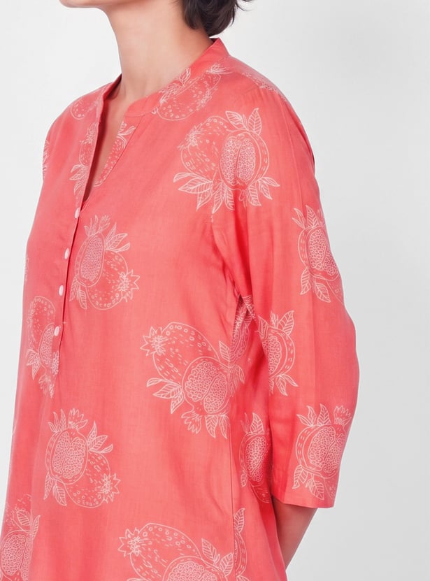 MELANGE Ethnic Motif Straight Kurti