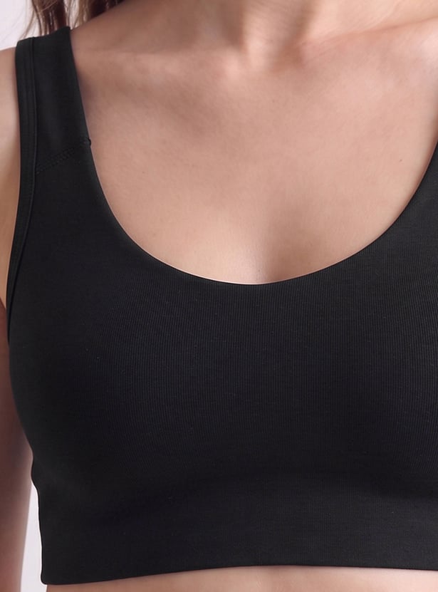 GINGER Non Padded Non Wired Seamless Beginners Bra - Pack of 2