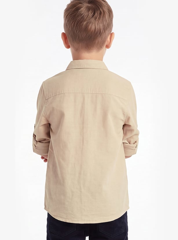 FAME FOREVER Boys Solid Shirt