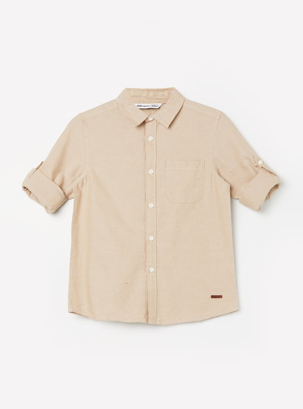 FAME FOREVER Boys Solid Shirt