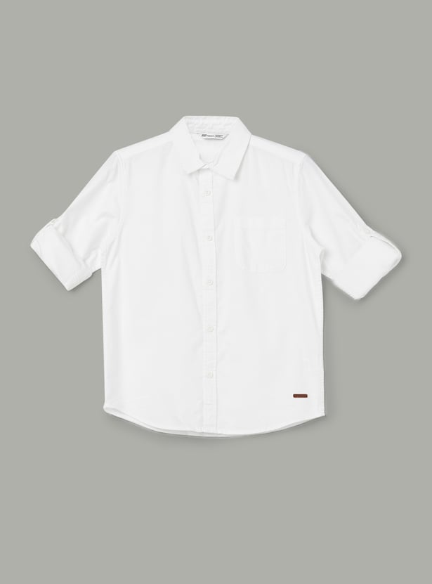 FAME FOREVER Boys Solid Shirt