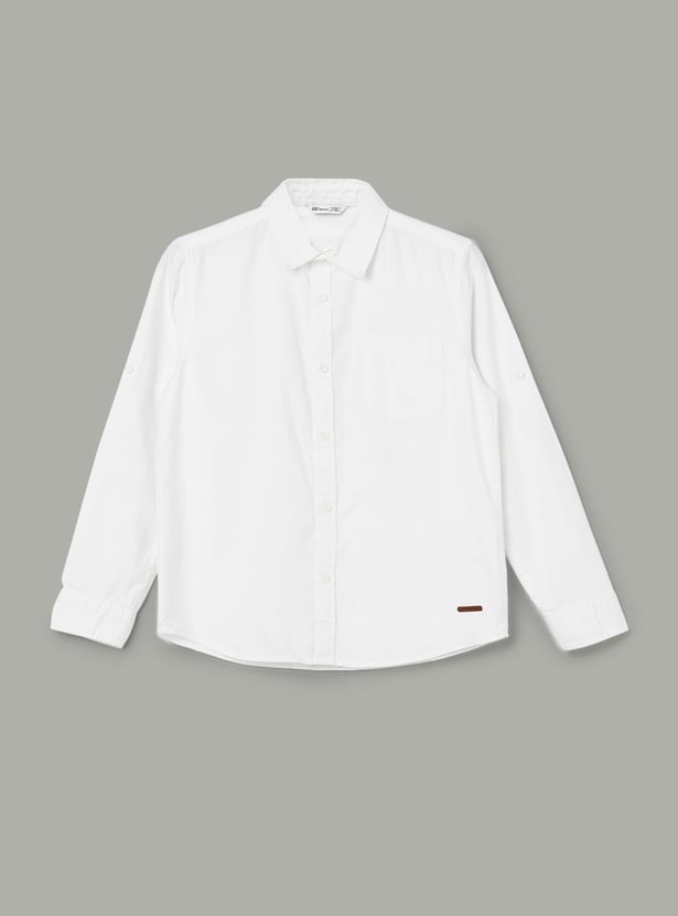 FAME FOREVER Boys Solid Shirt