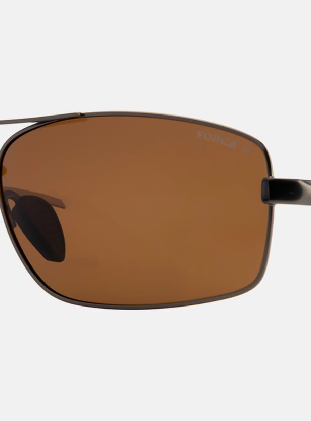 FORCA Polarized Rectangle Sunglasses - FR-RE-1314-C01