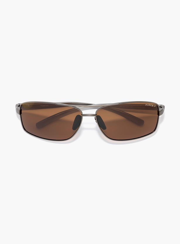 FORCA Polarized Rectangle Sunglasses - FR-RE-1314-C01