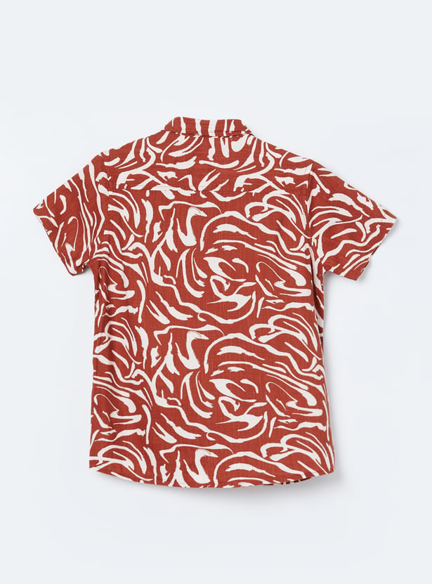 UNITED COLORS OF BENETTON Boys Printed Shirt