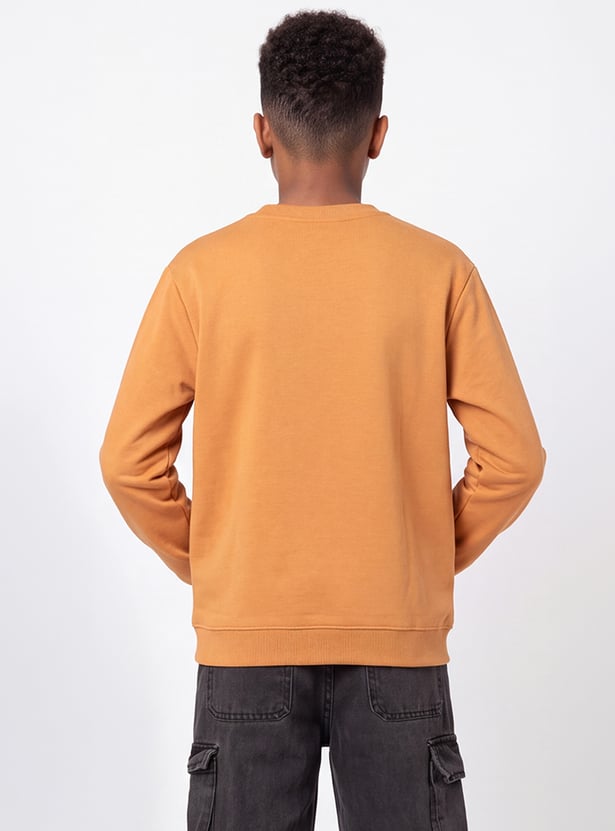 FAME FOREVER Boys Graphic Print Sweatshirt