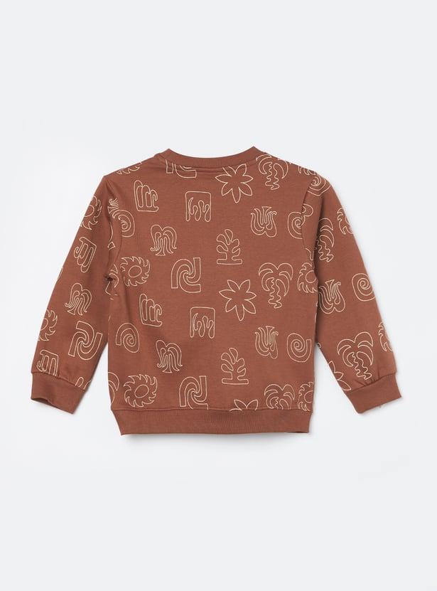 FAME FOREVER Boys Printed Sweatshirt