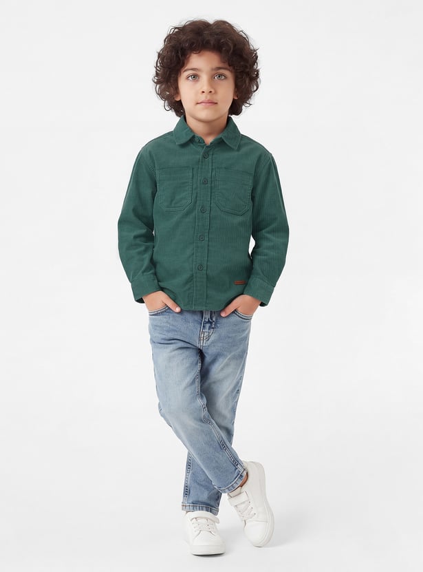 FAME FOREVER Boys Corduroy Shirt