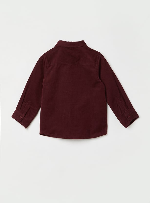 FAME FOREVER Boys Solid Shirt with Bow