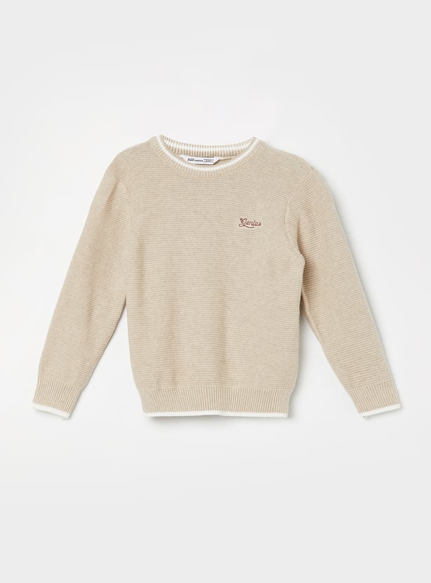 FAME FOREVER Boys Solid Sweater
