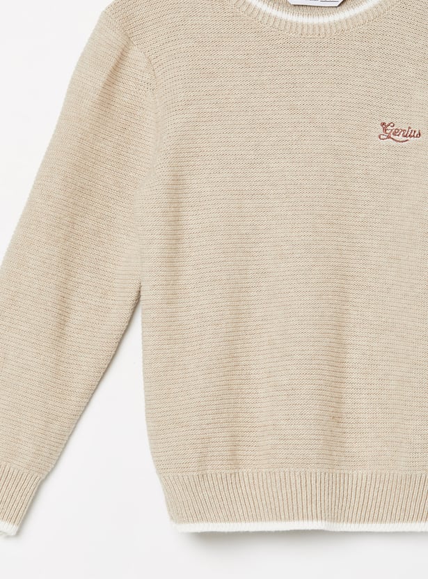 FAME FOREVER Boys Solid Sweater