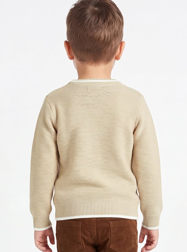FAME FOREVER Boys Solid Sweater