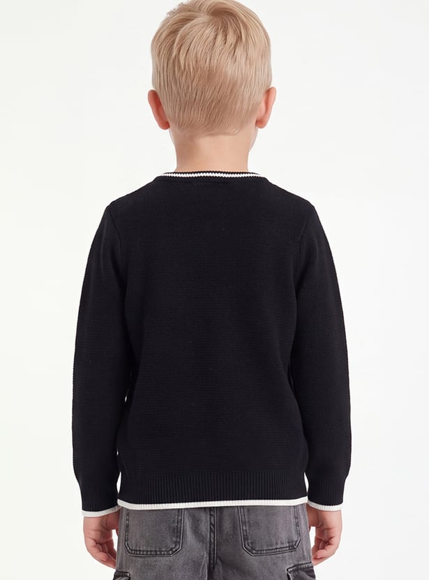 FAME FOREVER Boys Solid Sweater