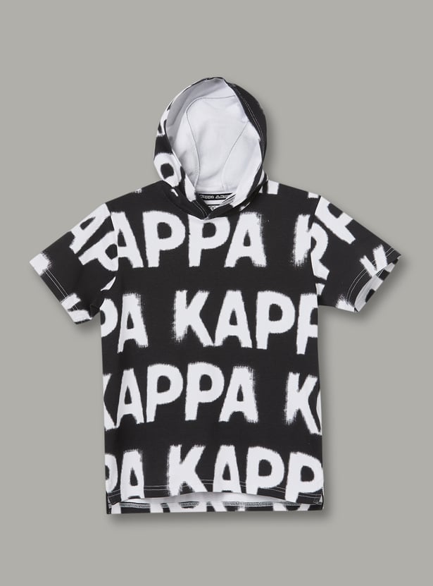 KAPPA Boys Typography Print T-shirt