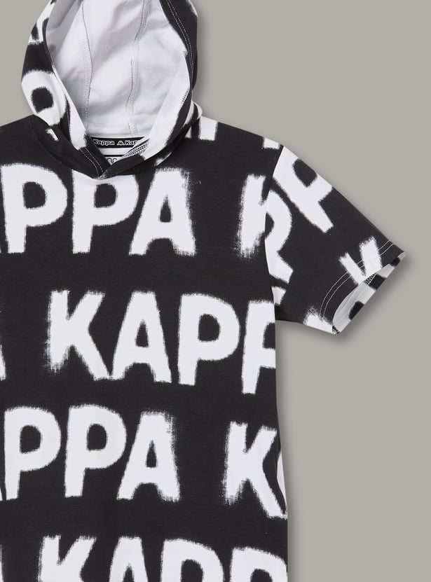 KAPPA Boys Typography Print T-shirt