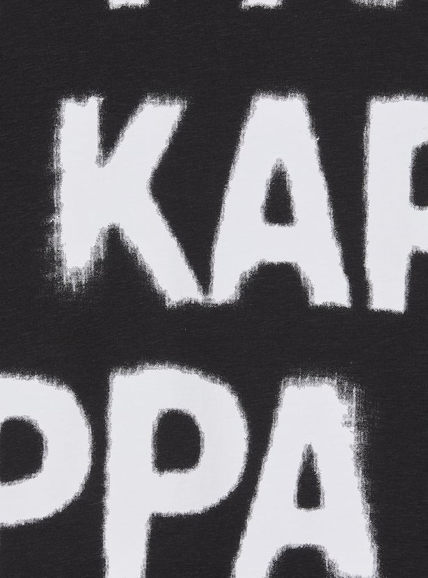 KAPPA Boys Typography Print T-shirt