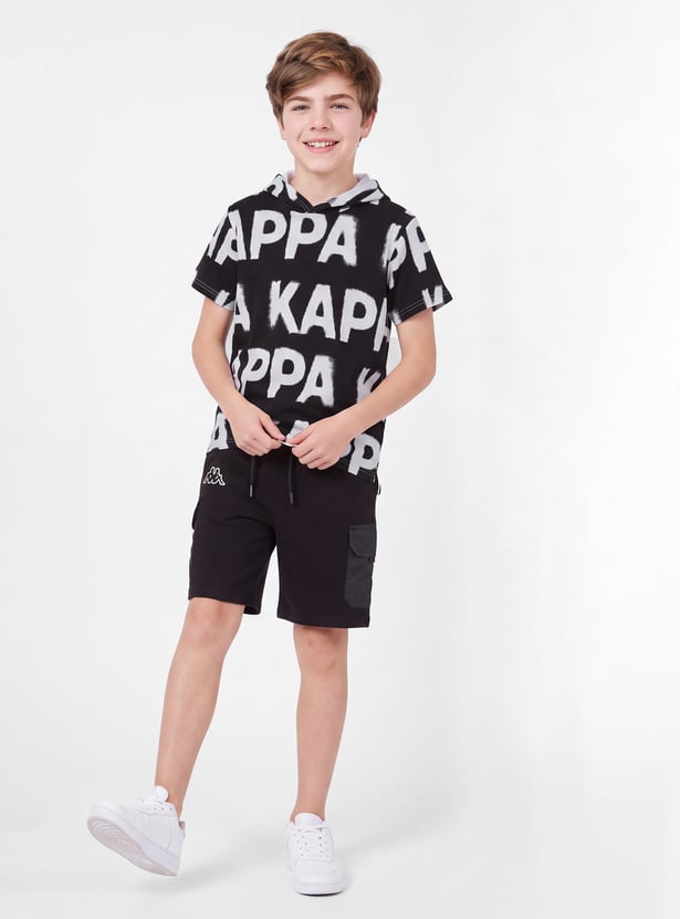 KAPPA Boys Typography Print T-shirt