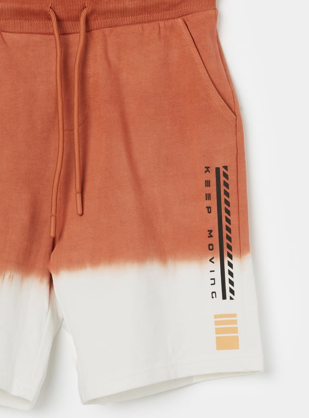 KAPPA Boys Tie & Dye Regular Shorts
