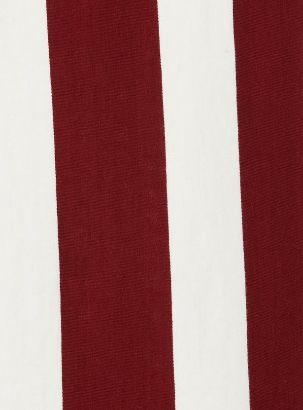 FAME FOREVER Boys Striped Polo T-shirt
