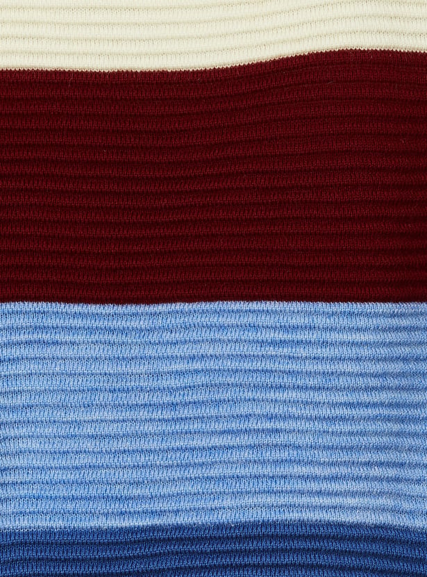 FAME FOREVER Boys Striped Sweater