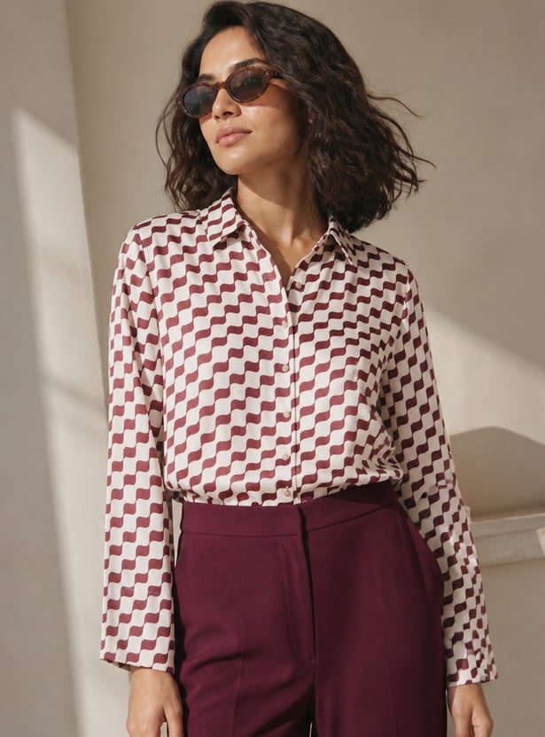 CODE CLASSIC Printed Shirt