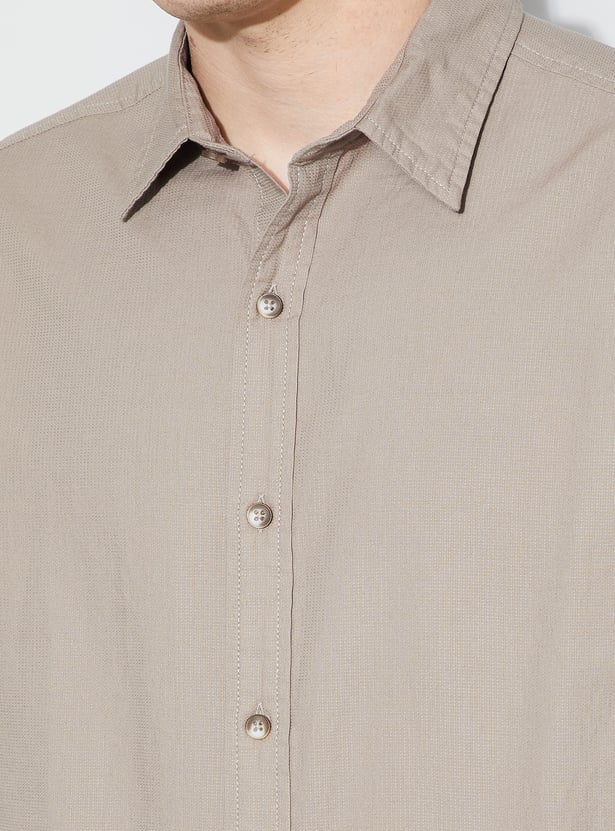 FORCA Solid Smart Fit Shirt