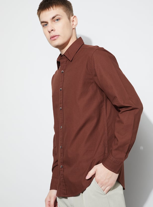 FORCA Solid Smart Fit Shirt