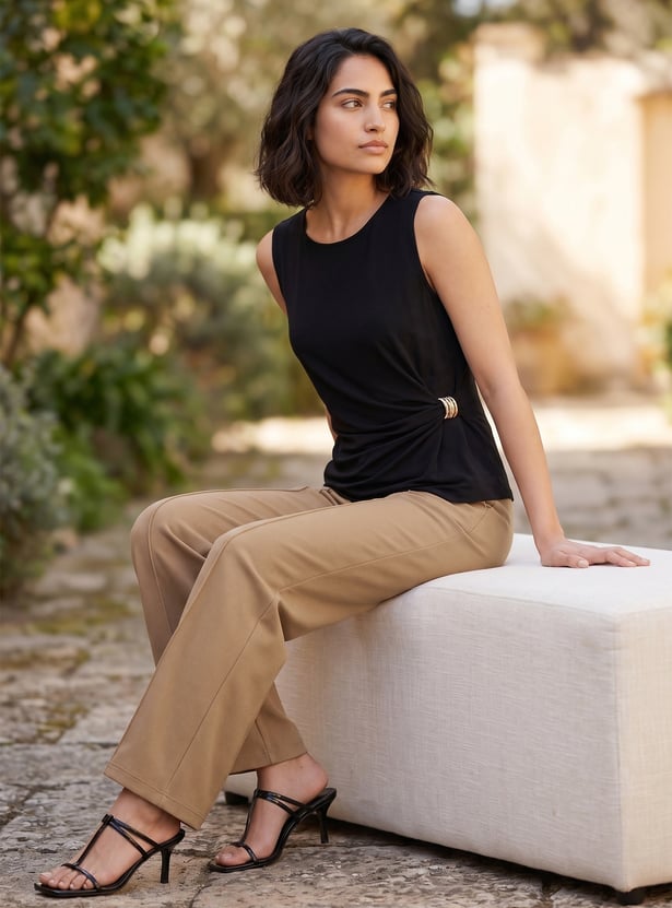 CODE CLASSIC Solid Trousers