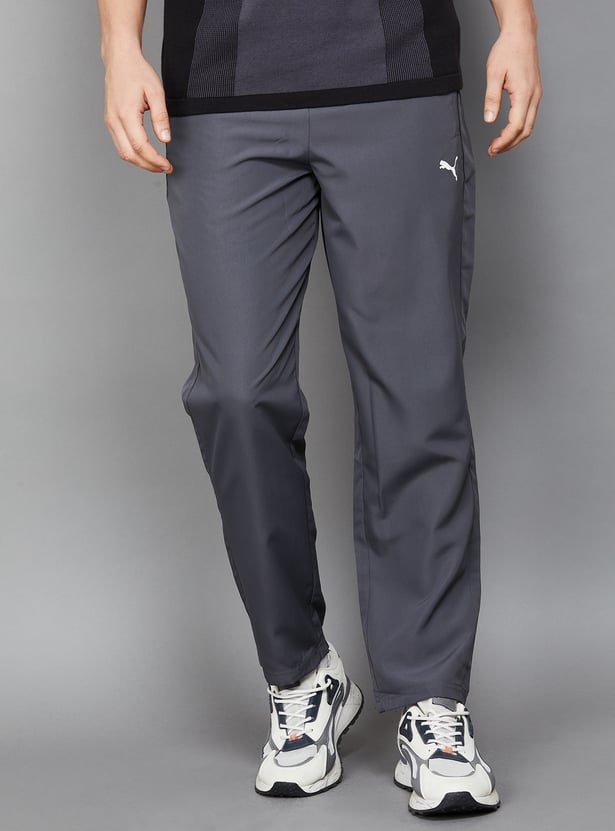 PUMA Solid Regular Track Pants