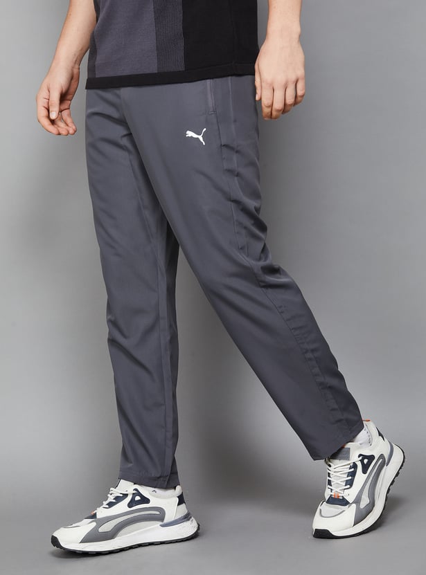 PUMA Solid Regular Track Pants