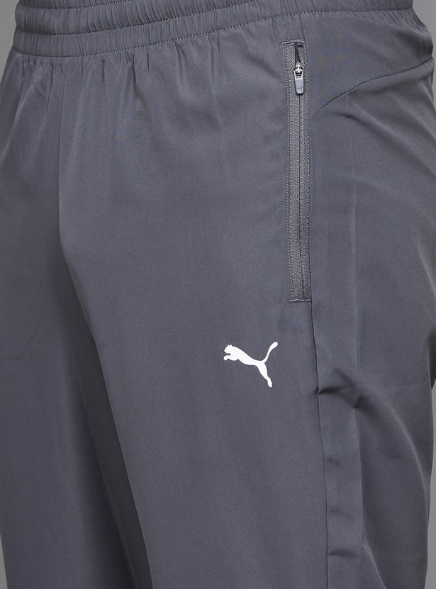 PUMA Solid Regular Track Pants