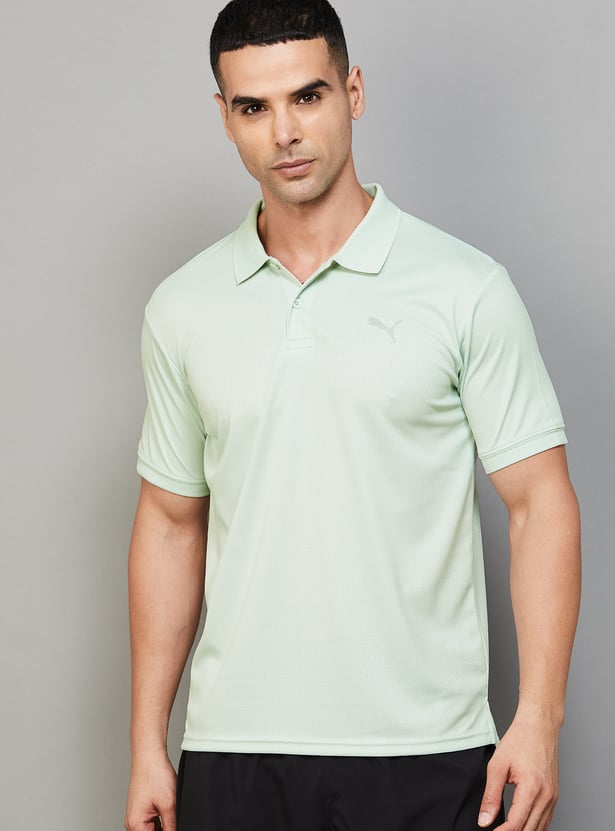 PUMA Patterned Polo T-shirt