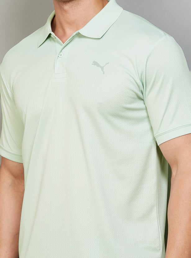 PUMA Patterned Polo T-shirt
