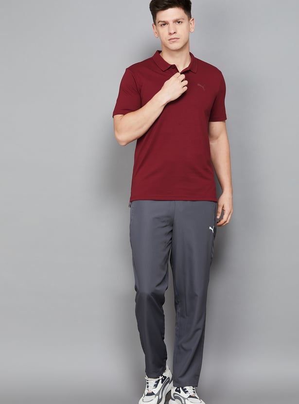 PUMA ESS Basic Logo Solid Polo T-shirt