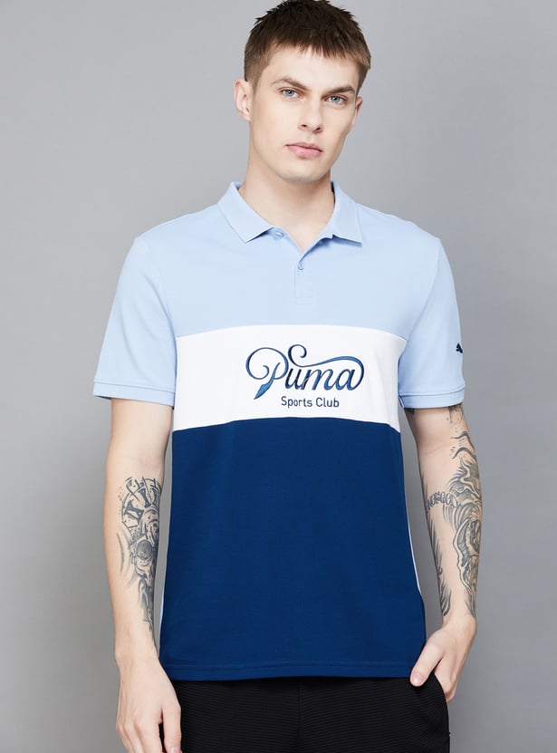 PUMA Sports Club Graphic Polo T-shirt