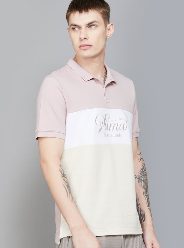 PUMA Colourblock Polo T-shirt
