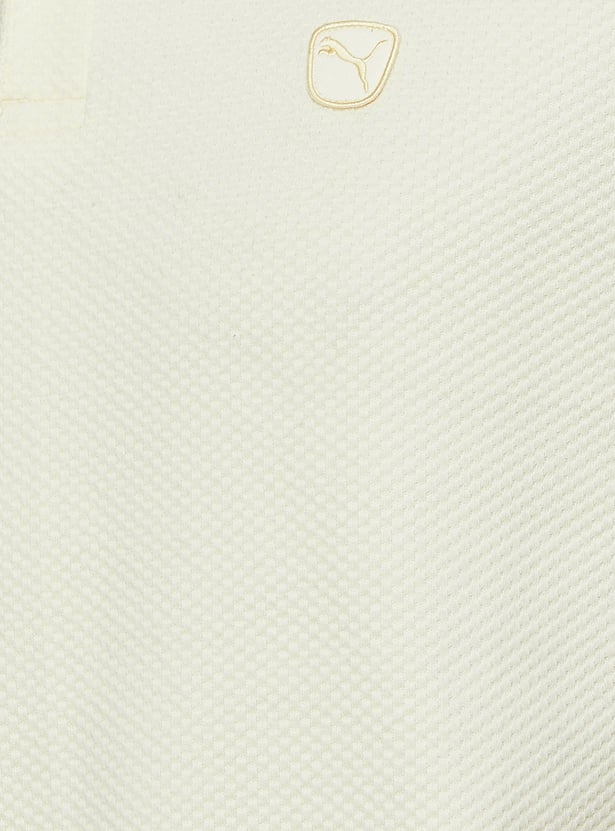 PUMA Textured Polo T-shirt