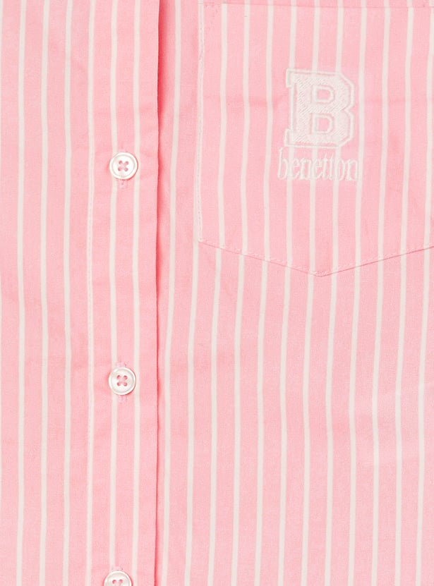 UNITED COLORS OF BENETTON Girls Striped Shirt