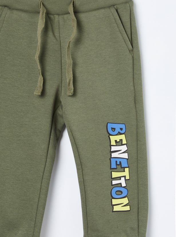 UNITED COLORS OF BENETTON Boys Graphic Print Joggers