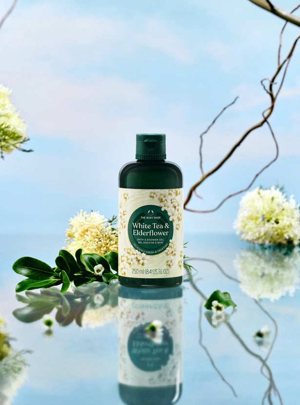 THE BODY SHOP White Tea & Elderflower Shower Gel - 250 ml